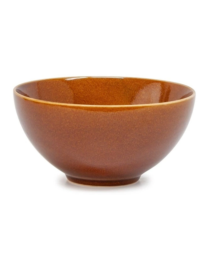 Salt&Pepper OSAKA Bowl - 17cm - Amber - Set of 6 2 Salt&Pepper OSAKA Bowl - 17cm - Amber - Set of 6 - Image 2
