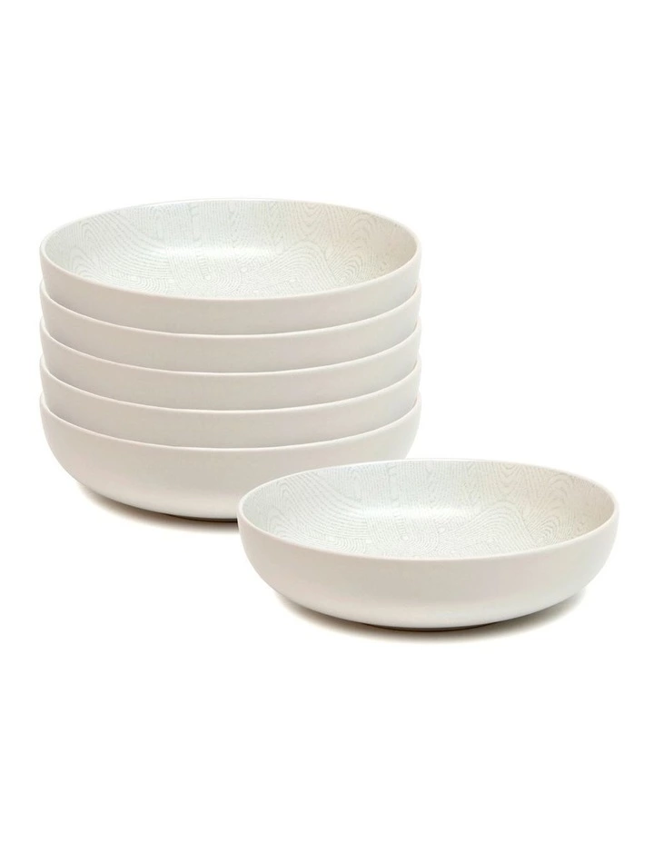 Salt&Pepper Gubi Bowl - 20.5cm - Set of 6 1 Salt&Pepper Gubi Bowl - 20.5cm - Set of 6