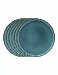 Salt&Pepper Hue Side Plate - Sage - Set of 6 - 20cm