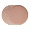 Salt&Pepper Hue Side Plate - Blush - Set of 6 - 20cm