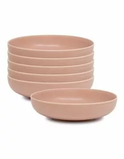 Salt&Pepper Hue Soup Bowl - Blush - Set of 6 - 20cm