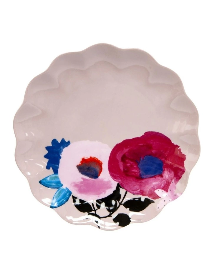 Salt&Pepper Willow Plate - 20cm - Peony - Set of 6 2 Salt&Pepper Willow Plate - 20cm - Peony - Set of 6 - Image 2