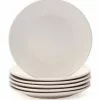 Cooper & Co 21cm Annisa Side Plate Set Of 6 Ivory