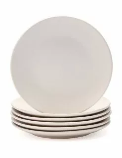 Cooper & Co 21cm Annisa Side Plate Set Of 6 Ivory
