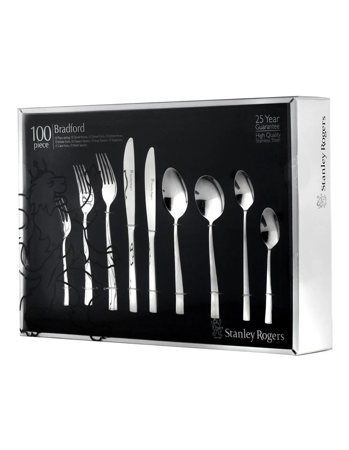 Stanley Rogers Bradford 100pc Cutlery Set 4 Stanley Rogers Bradford 100pc Cutlery Set - Image 4