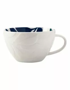 Maxwell & Williams Andalusia Leaf 540ml Jumbo Mug Blue