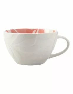 Maxwell & Williams Andalusia Leaf 540ml Jumbo Mug Apricot