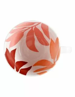 Maxwell & Williams Andalusia Leaf 540ml Jumbo Mug Apricot -Dining Shop 814033720 3 720x928