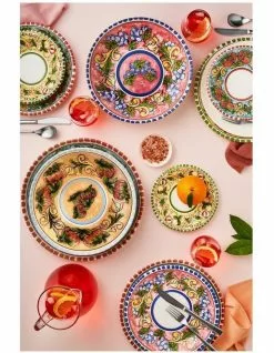 Maxwell & Williams Ceramica Salerno 30cm Bowl Lemons Print -Dining Shop 814034800 3 720x928