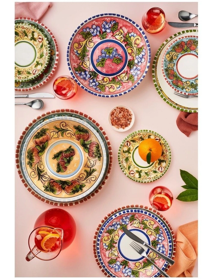 Maxwell & Williams Ceramica Salerno Lemons 40x26cm Oval Platter 2 Maxwell & Williams Ceramica Salerno Lemons 40x26cm Oval Platter - Image 2