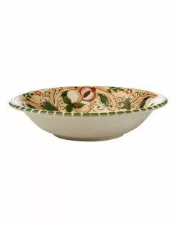 Maxwell & Williams Ceramica Salerno 21cm Pasta Bowl Peaches Print
