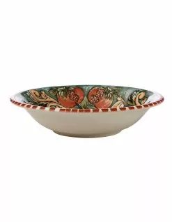 Maxwell & Williams Ceramica Salerno 21cm Pasta Bowl Pomegranates Print