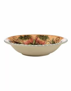 Maxwell & Williams Ceramica Salerno 21cm Pasta Bowl Apples Print