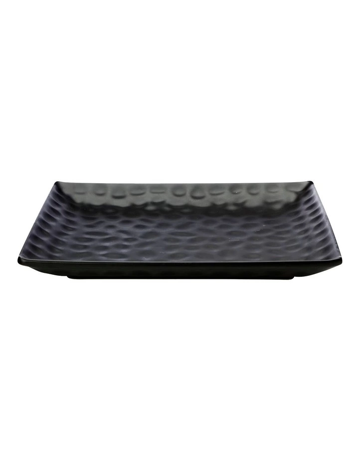 Maxwell & Williams Gravity 35cm Gift Boxed Square Platter Black 2 Maxwell & Williams Gravity 35cm Gift Boxed Square Platter Black - Image 2
