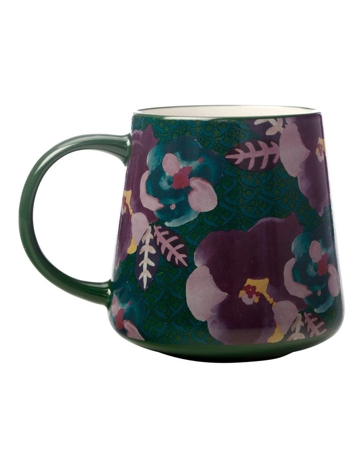 Maxwell & Williams Layla Mug 400ML Green 2 Maxwell & Williams Layla Mug 400ML Green - Image 2