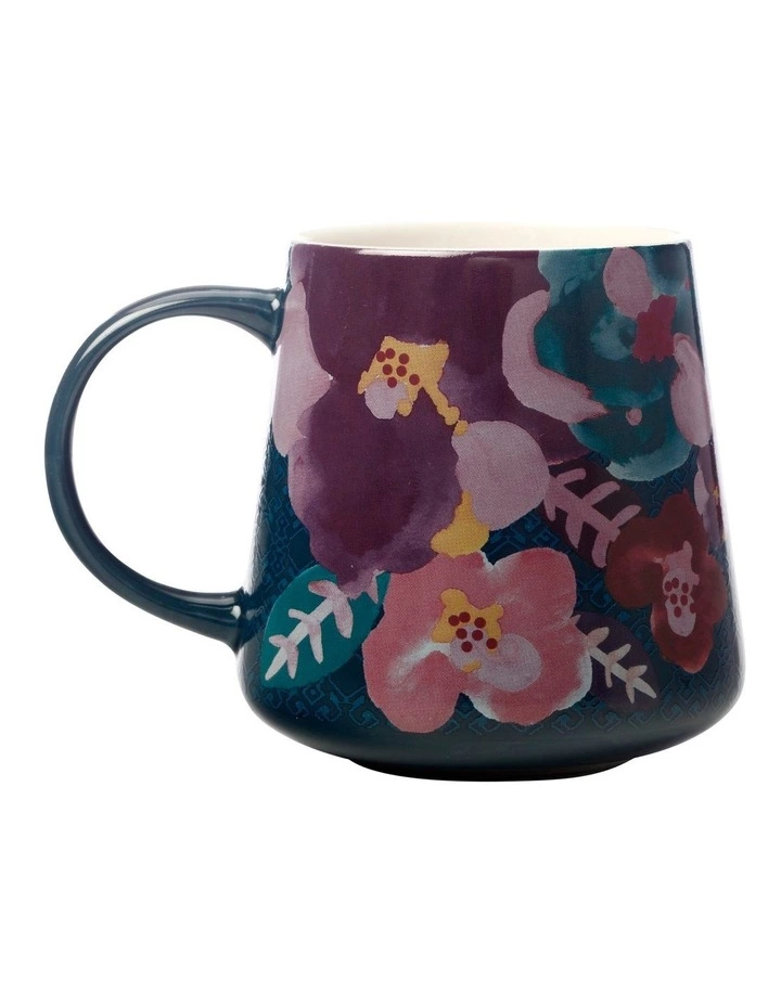Maxwell & Williams Layla Mug 400ML Teal 2 Maxwell & Williams Layla Mug 400ML Teal - Image 2