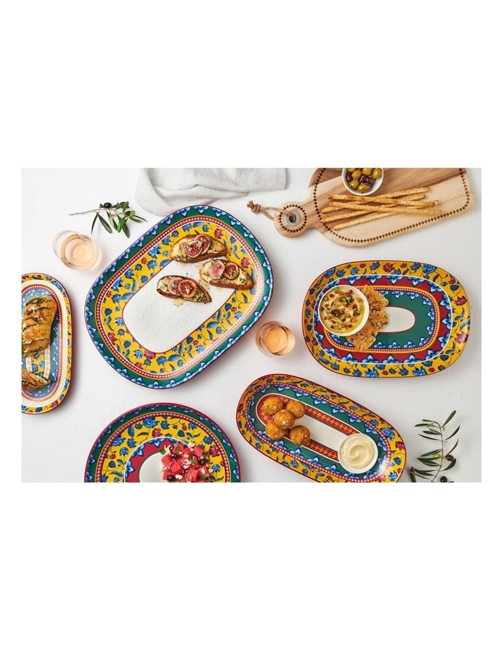 Maxwell & Williams Rhapsody Oblong Platter 40x28cm Red Gift Boxed 2 Maxwell & Williams Rhapsody Oblong Platter 40x28cm Red Gift Boxed - Image 2