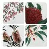 Maxwell & Williams Royal Botanic Gardens Set of 4 10.5cm Cork Back Coaster