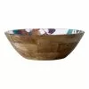 Maxwell & Williams Samba 34cm Mango Wood & Enamel Finish Serving Bowl