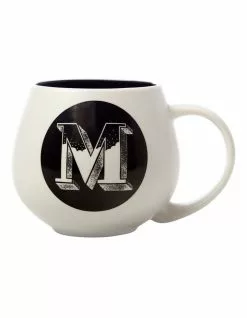 Maxwell & Williams The Letterettes 450ml M Snug Mug Gift Boxed White
