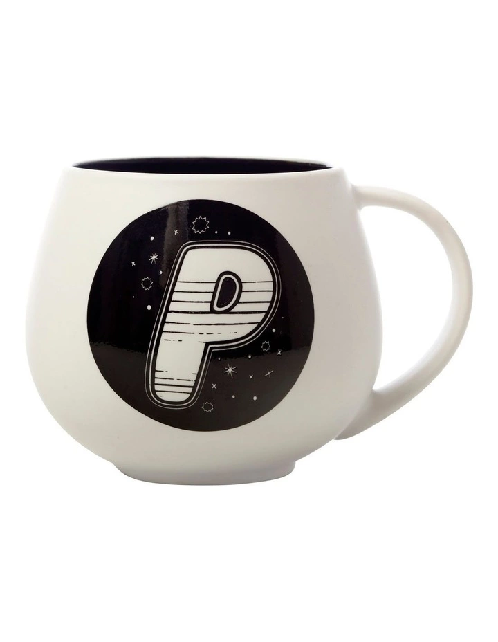 Maxwell & Williams The Letterettes 450ml P Snug Mug Gift Boxed White 1 Maxwell & Williams The Letterettes 450ml P Snug Mug Gift Boxed White