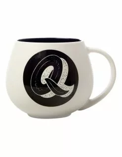 Maxwell & Williams The Letterettes 450ml Q Snug Mug Gift Boxed White