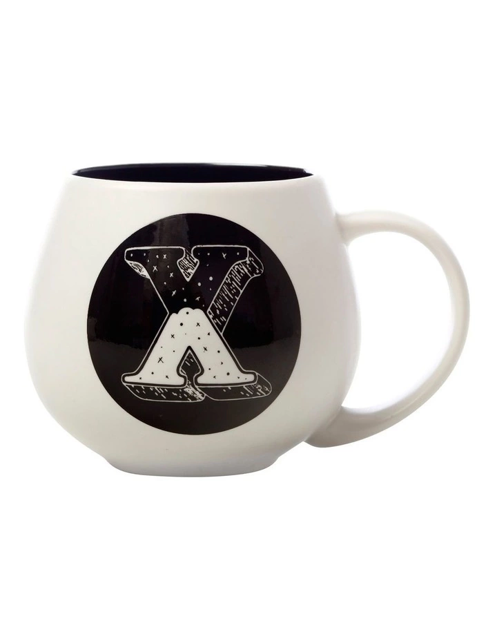 Maxwell & Williams The Letterettes 450ml X Snug Mug Gift Boxed White 1 Maxwell & Williams The Letterettes 450ml X Snug Mug Gift Boxed White