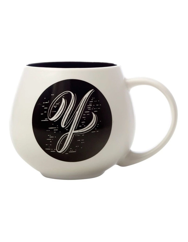 Maxwell & Williams The Letterettes 450ml Y Snug Mug Gift Boxed White 1 Maxwell & Williams The Letterettes 450ml Y Snug Mug Gift Boxed White
