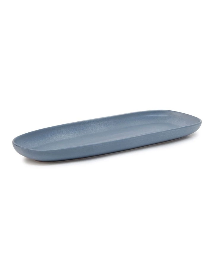 Salt&Pepper Arcata Platter - 38cm - Blue 2 Salt&Pepper Arcata Platter - 38cm - Blue - Image 2