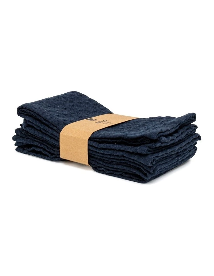 Salt&Pepper Arlo 45cm Set Of 4 Napkin Carbon 1 Salt&Pepper Arlo 45cm Set Of 4 Napkin Carbon