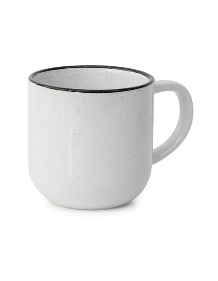 Salt&Pepper Hana Set of 4 350ml Bistro Mug White 3 Salt&Pepper Hana Set of 4 350ml Bistro Mug White - Image 3