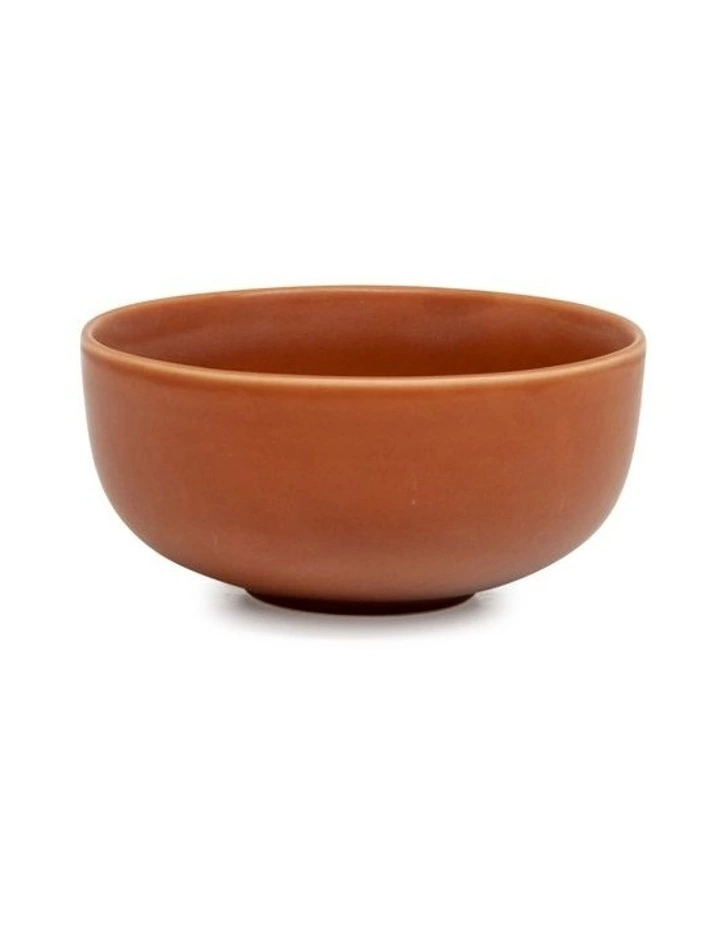 Salt&Pepper Hue 12cm Rice Bowl Rust 1 Salt&Pepper Hue 12cm Rice Bowl Rust