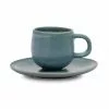 Salt&Pepper Hue Espresso 85ml Cup & Saucer Set Sage
