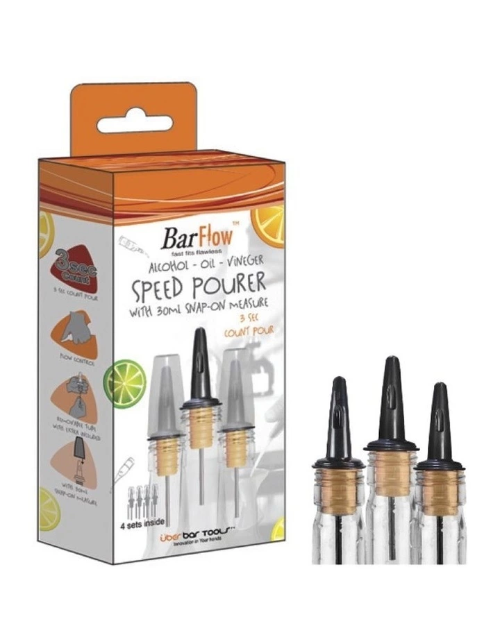 Uber Bar Tools Barflow Pack (Set Of 4) With Snap-On Protector 1 Uber Bar Tools Barflow Pack (Set Of 4) With Snap-On Protector
