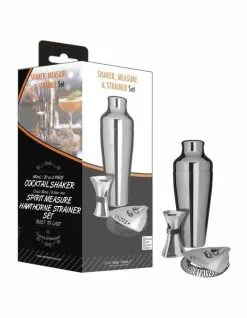 Uber Bar Tools Shake Measure & Strain Pack Chrome