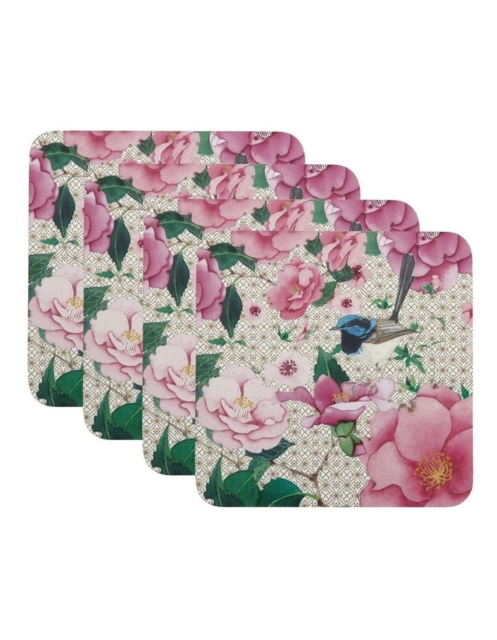 Maxwell & Williams Sumeria 10.5cm Set of 4 Gift Boxed Cork Back Coaster 1 Maxwell & Williams Sumeria 10.5cm Set of 4 Gift Boxed Cork Back Coaster