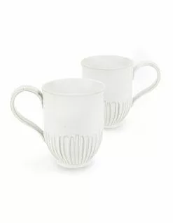 Robert Gordon White Crafted 400ml Mug Set 2