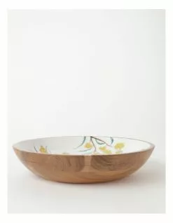 Australian House & Garden Summer Wattle Salad Bowl