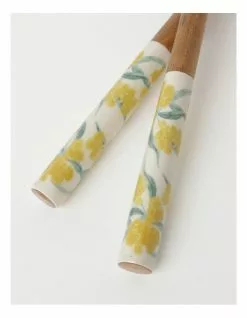 Australian House & Garden Summer Wattle Salad Server Set 2 7 Australian House & Garden Summer Wattle Salad Server Set 2 -Dining Shop 825557050 4 720x928