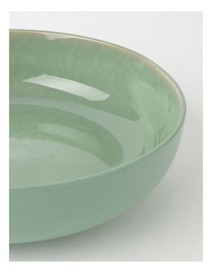 Australian House & Garden Esperance Shallow Bowl 30cm Eucalyptus Reactive 2 Australian House & Garden Esperance Shallow Bowl 30cm Eucalyptus Reactive - Image 2