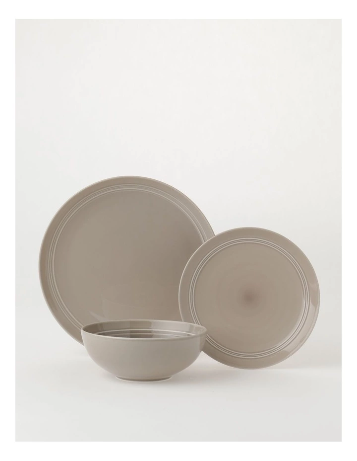 Heritage Avenue 12 Piece Dinner Set Taupe 4 Heritage Avenue 12 Piece Dinner Set Taupe - Image 4