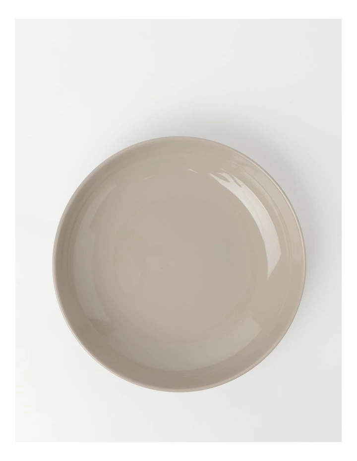 Heritage Avenue Shallow Serving Bowl Taupe 2 Heritage Avenue Shallow Serving Bowl Taupe - Image 2