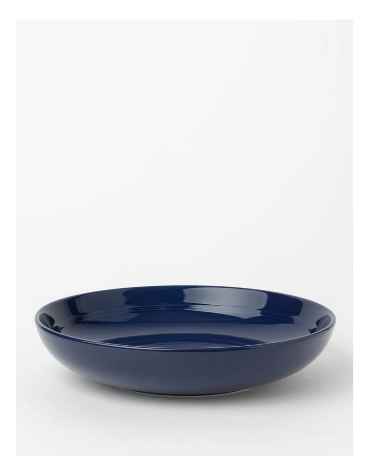 Heritage Avenue Shallow Serving Bowl Indigo 1 Heritage Avenue Shallow Serving Bowl Indigo