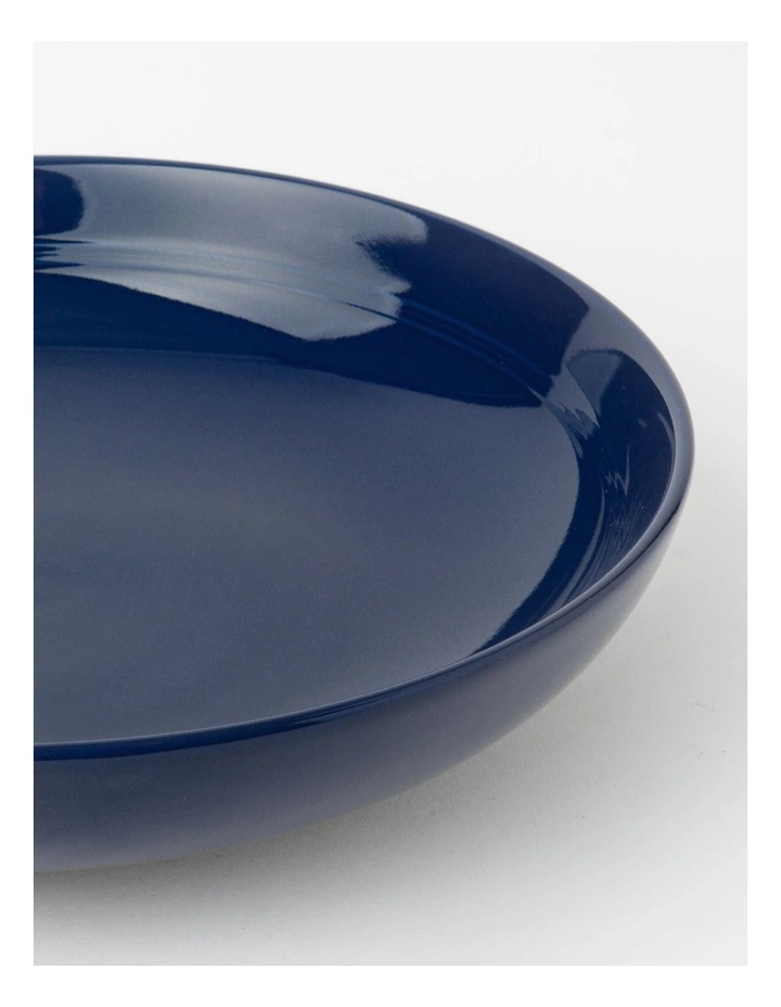 Heritage Avenue Shallow Serving Bowl Indigo 3 Heritage Avenue Shallow Serving Bowl Indigo - Image 3