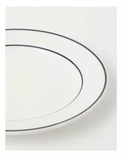 Heritage Ribbed 16pc Dinner Set with Blue Rim 12 Heritage Ribbed 16pc Dinner Set with Blue Rim -Dining Shop 826734160 6 720x928