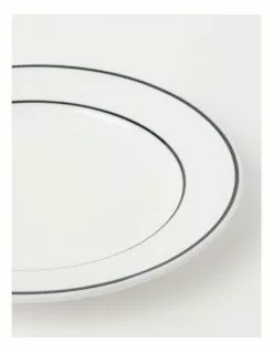 Heritage Ribbed 12pc Dinner Set with Blue Rim 12 Heritage Ribbed 12pc Dinner Set with Blue Rim -Dining Shop 826734250 6 720x928