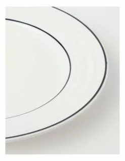 Heritage Ribbed 12pc Dinner Set with Blue Rim 13 Heritage Ribbed 12pc Dinner Set with Blue Rim -Dining Shop 826734250 7 720x928