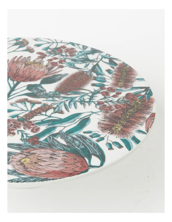 Heritage Australian Floral Footed Cake Stand 3 Heritage Australian Floral Footed Cake Stand - Image 3