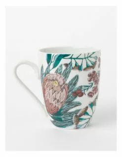 Heritage Australian Floral Mug Large