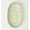 Vue Swirl Oval Platter Large Green